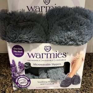 Warmies Microwavable slipper.